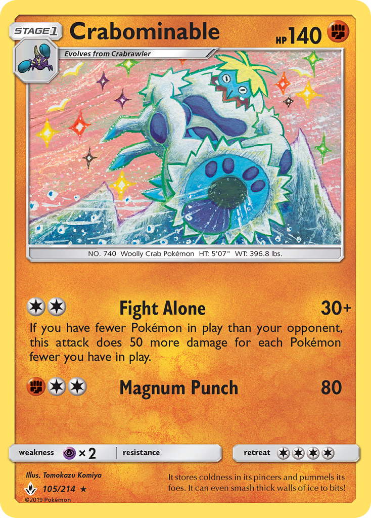 Crabominable 105/234 Rare