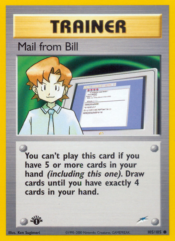 Mail from Bill 105/113 Common