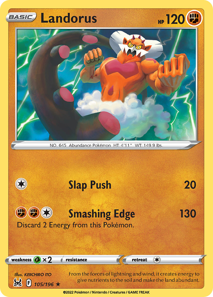 Landorus 105/217 Rare