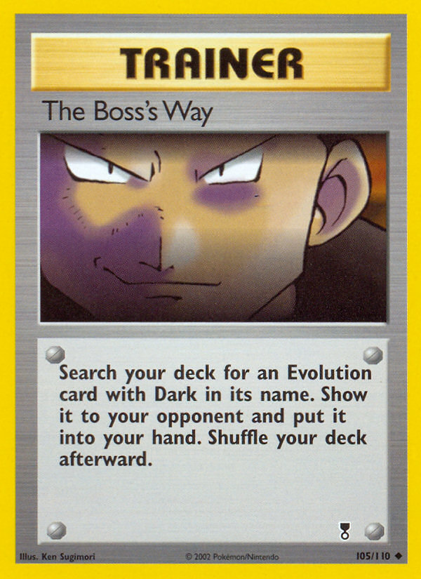 The Boss's Way 105/110 Uncommon