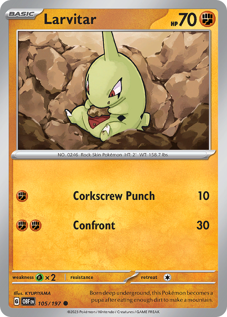 Larvitar 105/230 Common