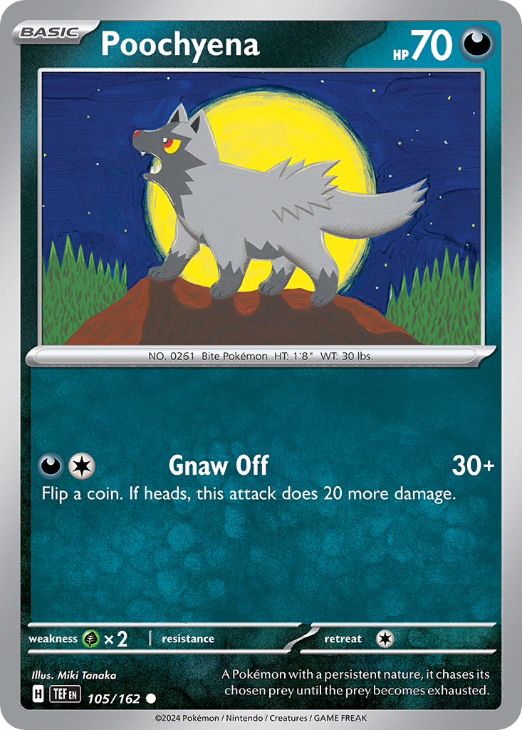 Poochyena 105/218 Common