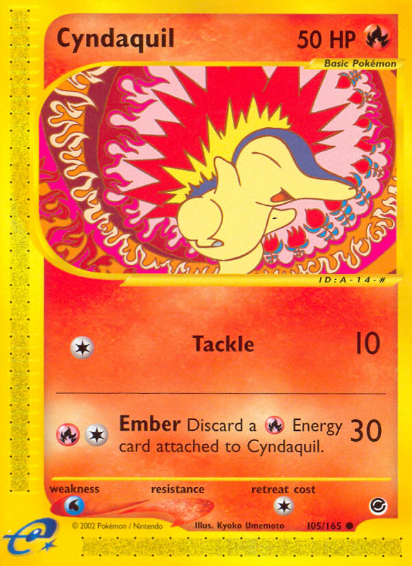 Cyndaquil 105/165 Common