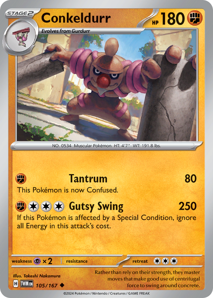 Conkeldurr 105/226 Uncommon