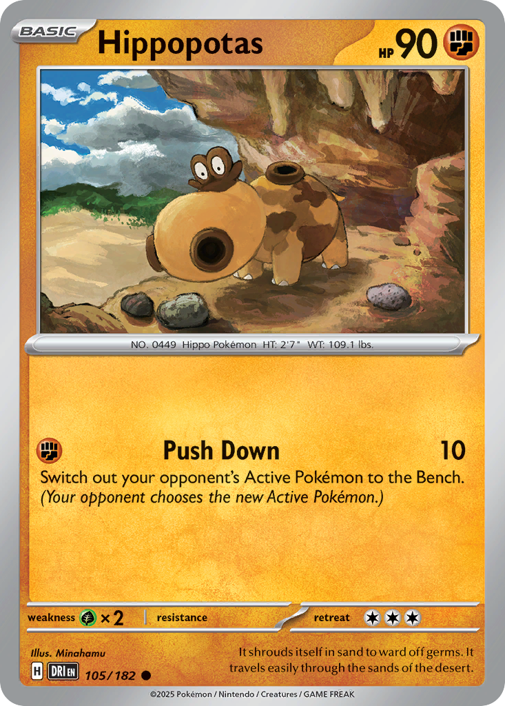 Hippopotas 105/244 Common