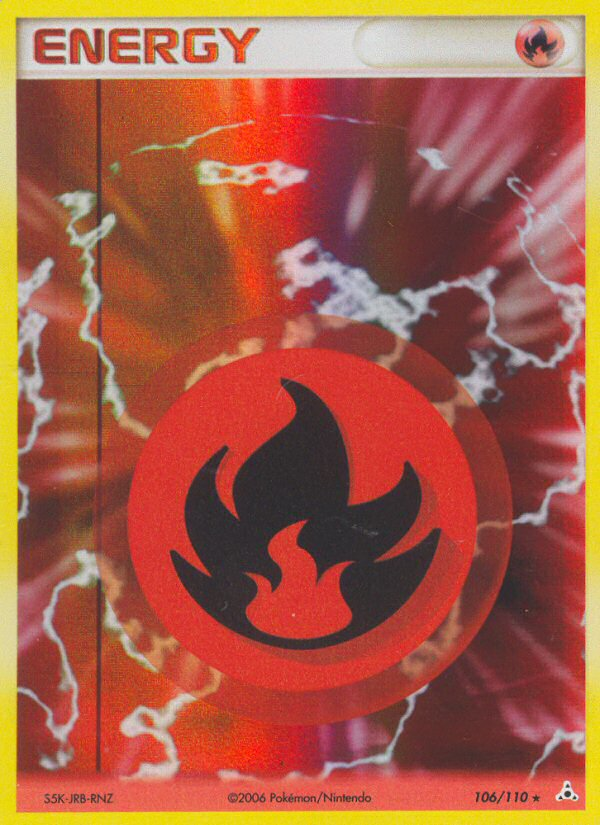 Fire Energy 106/111 Rare Holo