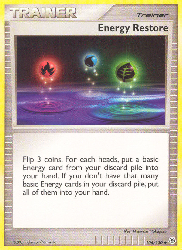 Energy Restore 106/130 Uncommon