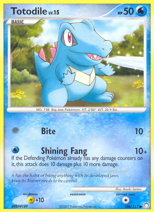 Totodile 106/124 Common