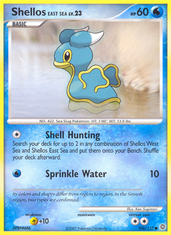 Shellos East Sea 106/132 Common