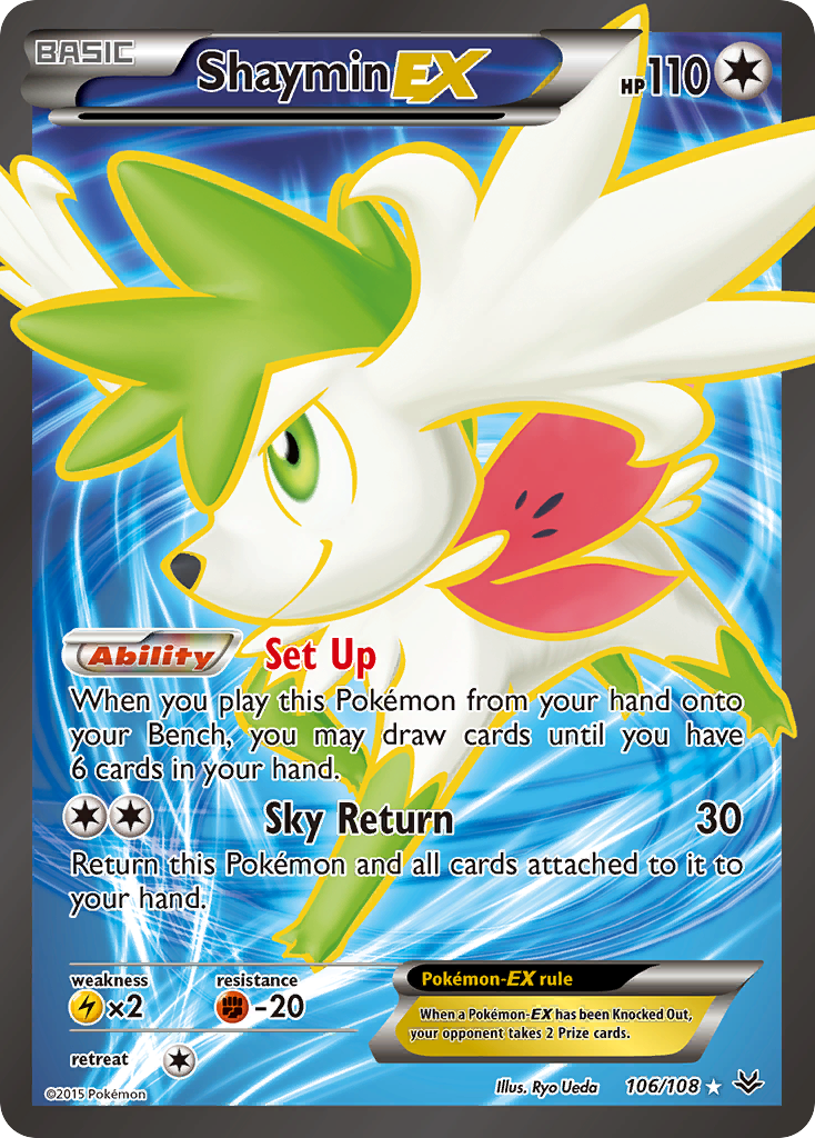 Shaymin-EX 106/112 Rare Ultra