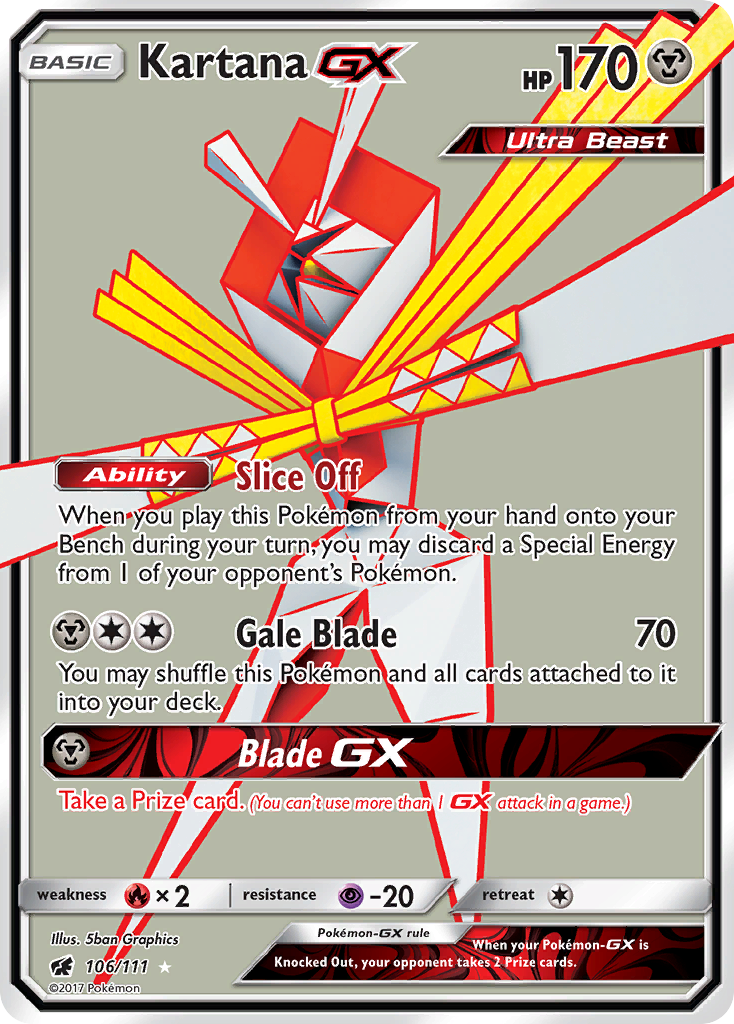 Kartana-GX 106/126 Rare Ultra