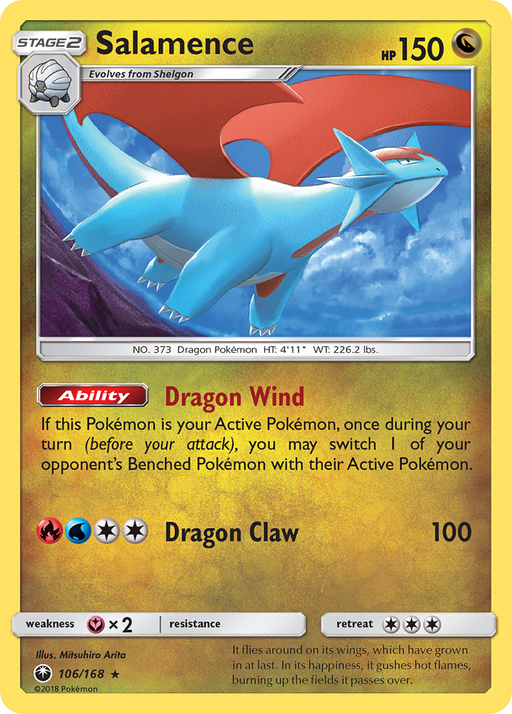 Salamence 106/187 Rare Holo