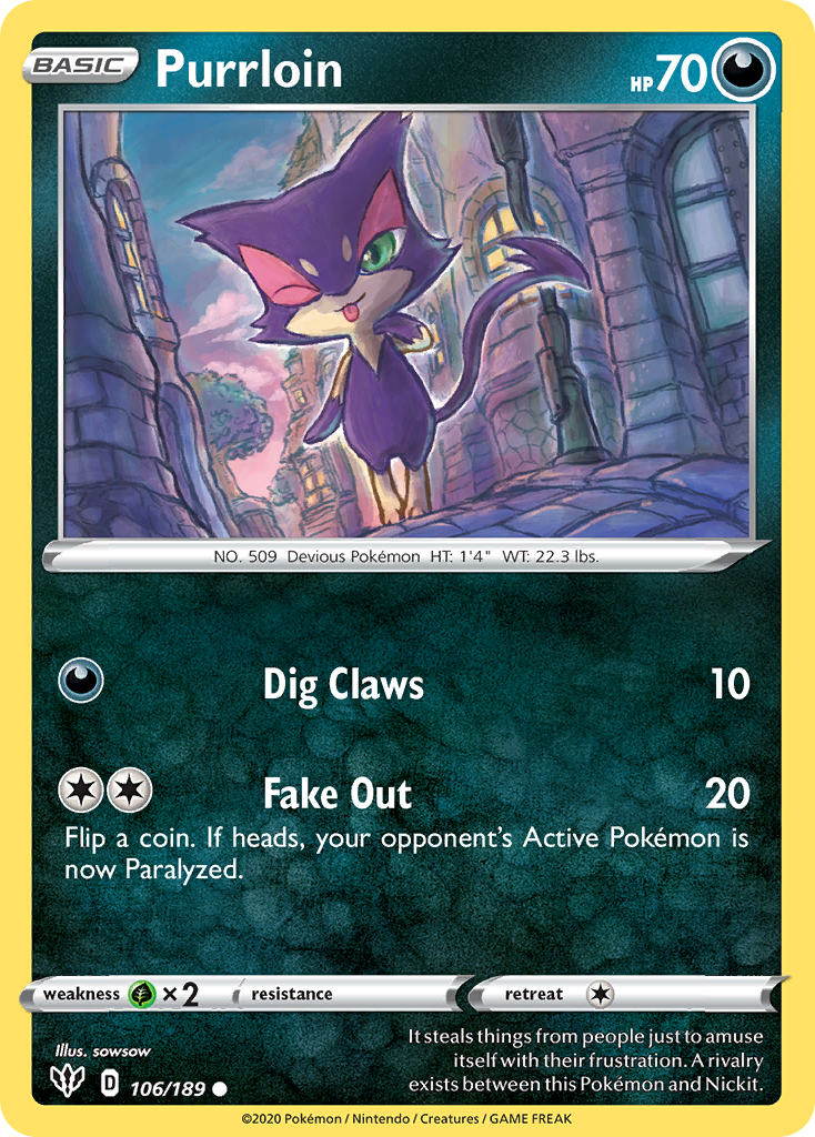 Purrloin 106/201 Common