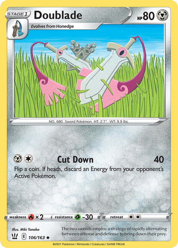 Doublade 106/183 Uncommon