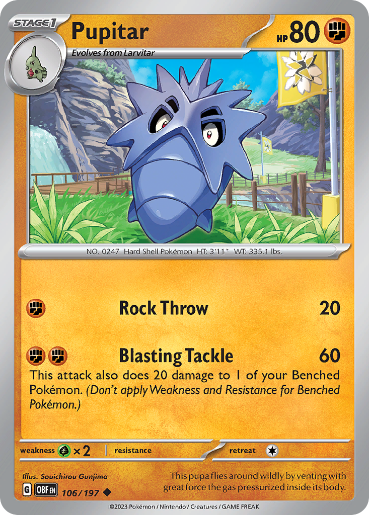 Pupitar 106/230 Uncommon