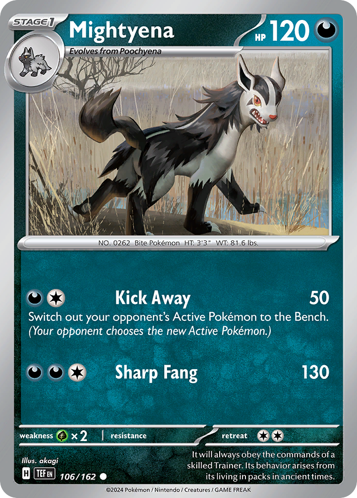 Mightyena 106/218 Common