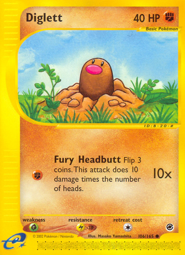 Diglett 106/165 Common