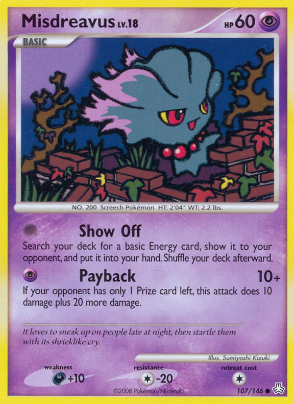 Misdreavus 107/146 Common
