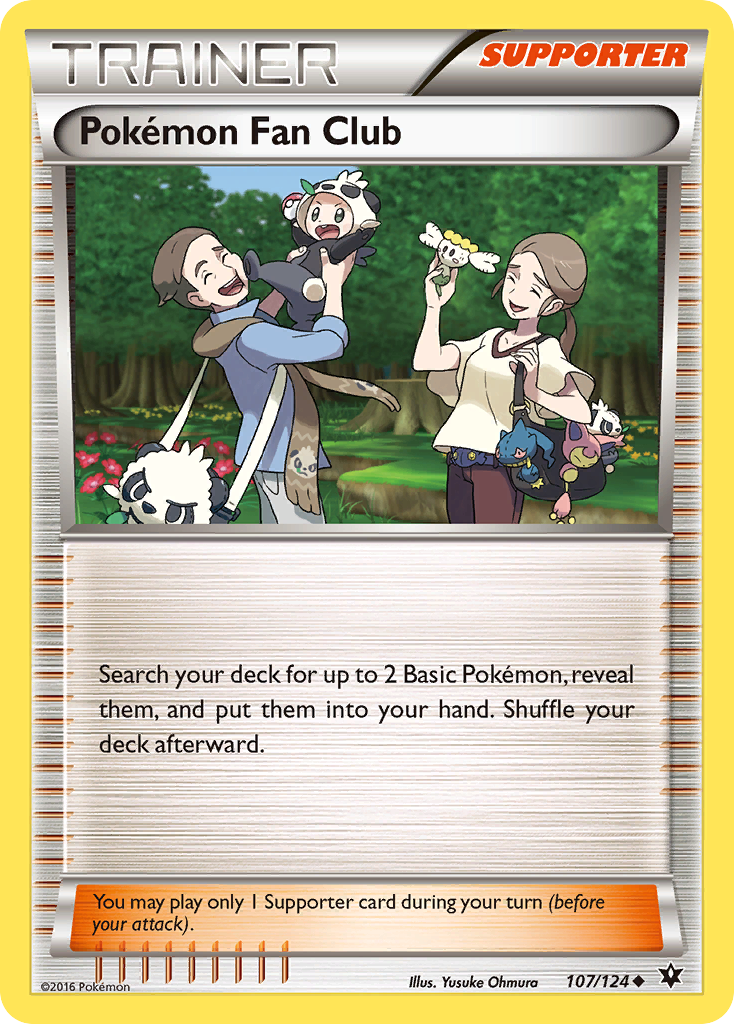 Pokémon Fan Club 107/129 Uncommon