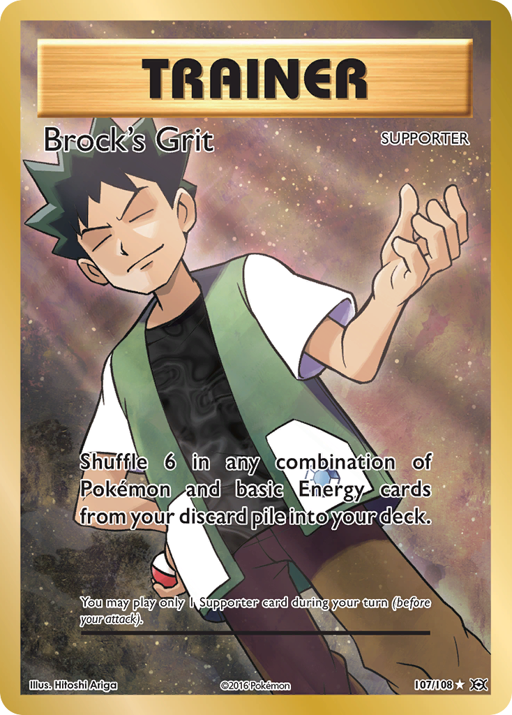 Brock's Grit 107/113 Rare Ultra