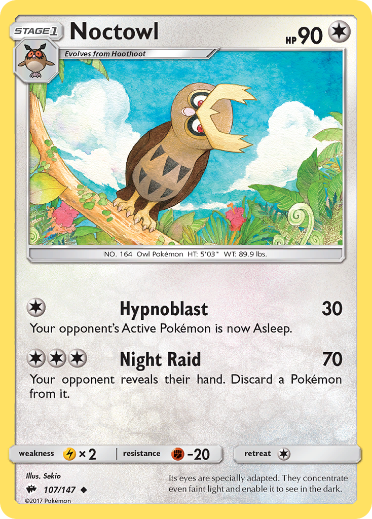 Noctowl 107/177 Uncommon