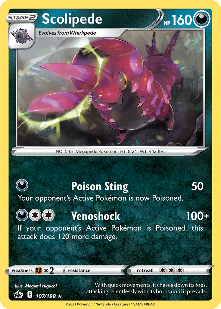Scolipede 107/233 Rare