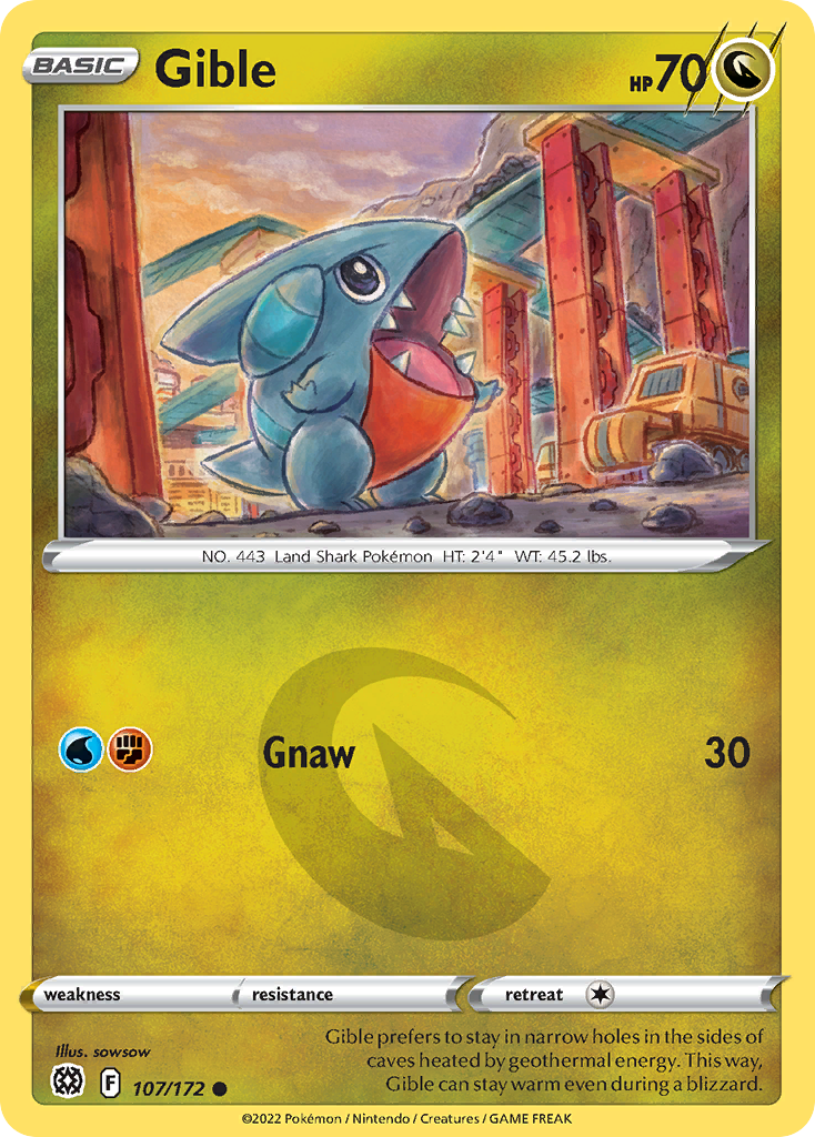 Gible 107/186 Common