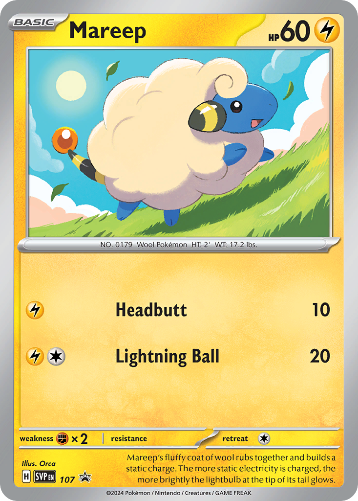 Mareep 107/196 Promo