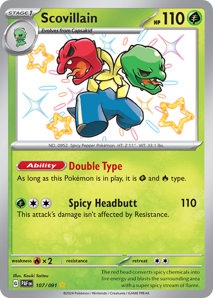 Scovillain 107/245 Shiny Rare