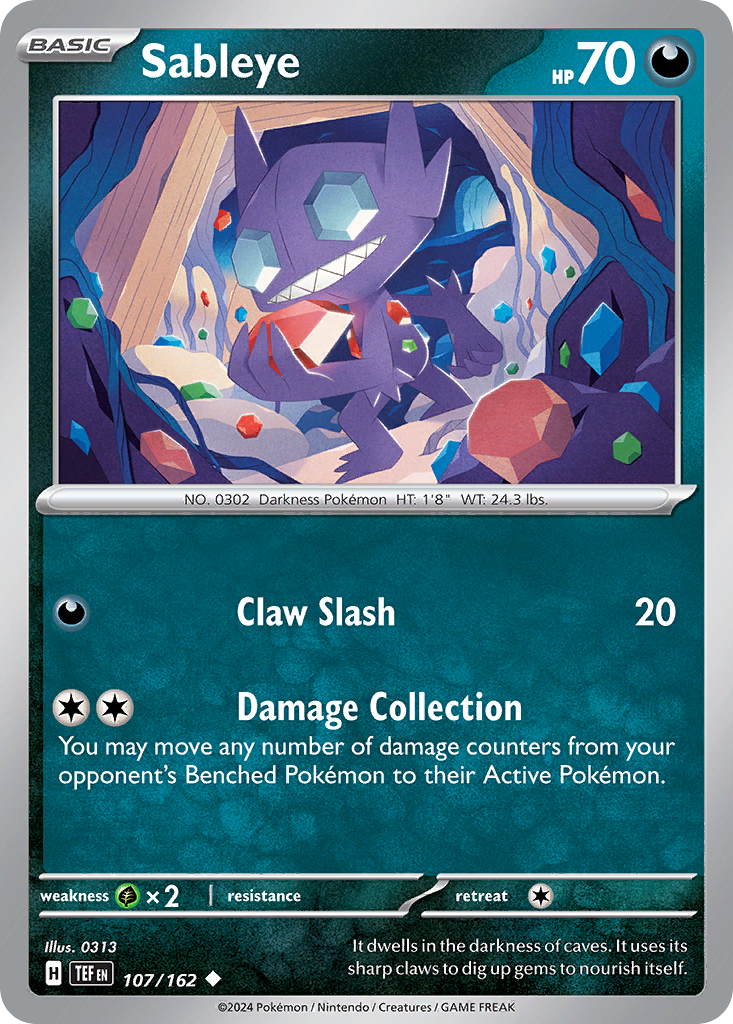 Sableye 107/218 Uncommon