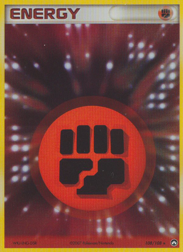 Fighting Energy 108/108 Rare Holo