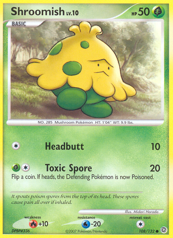 Shroomish 108/132 Common
