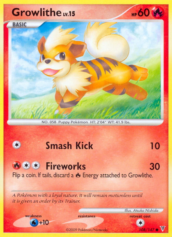 Growlithe 108/153 Common