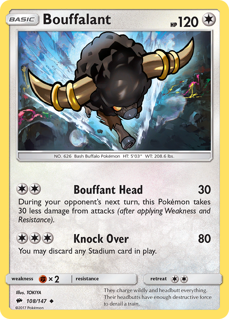 Bouffalant 108/177 Uncommon