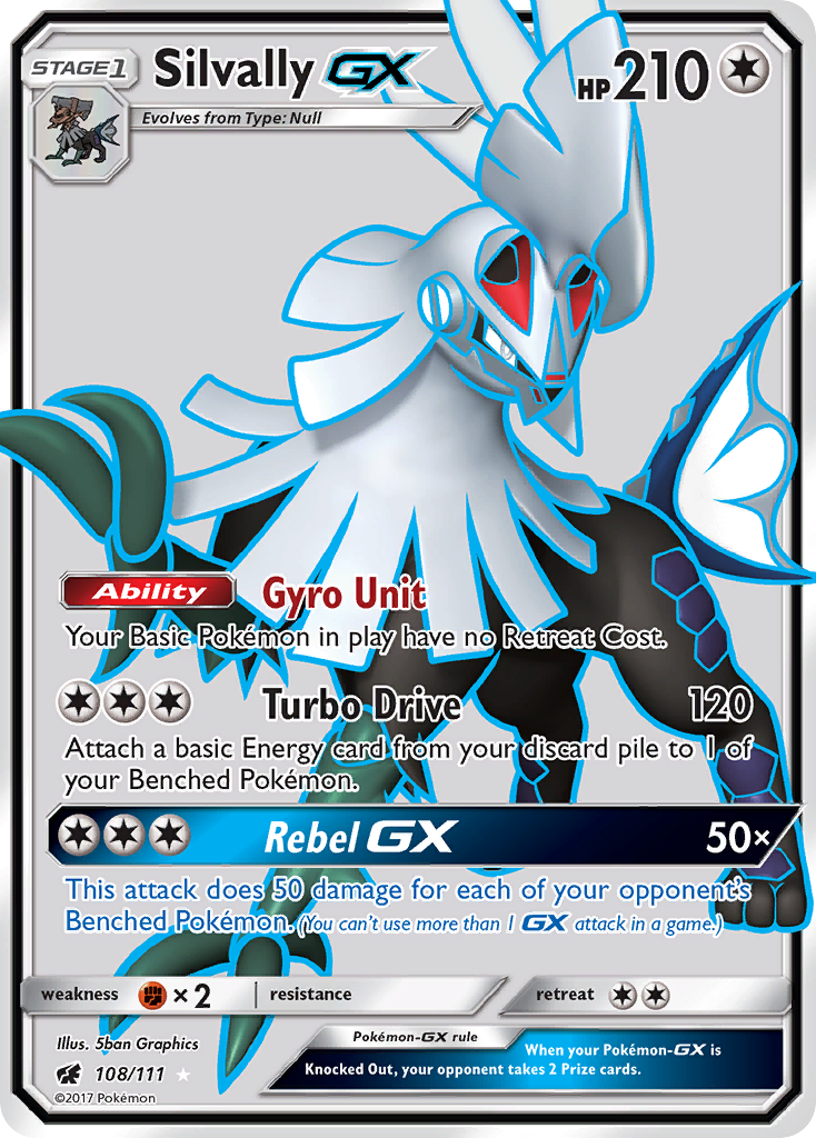 Silvally-GX 108/126 Rare Ultra