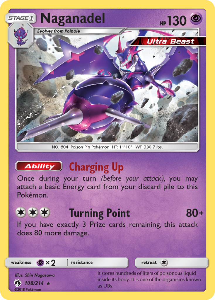 Naganadel 108/240 Rare Holo