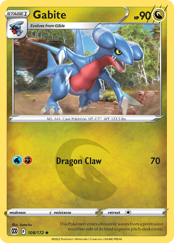 Gabite 108/186 Uncommon