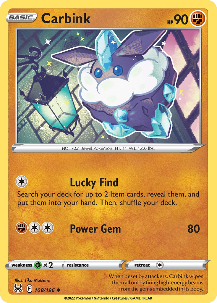Carbink 108/217 Uncommon