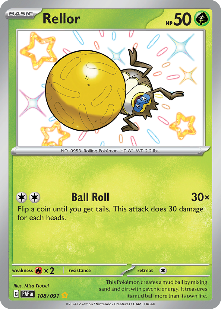 Rellor 108/245 Shiny Rare