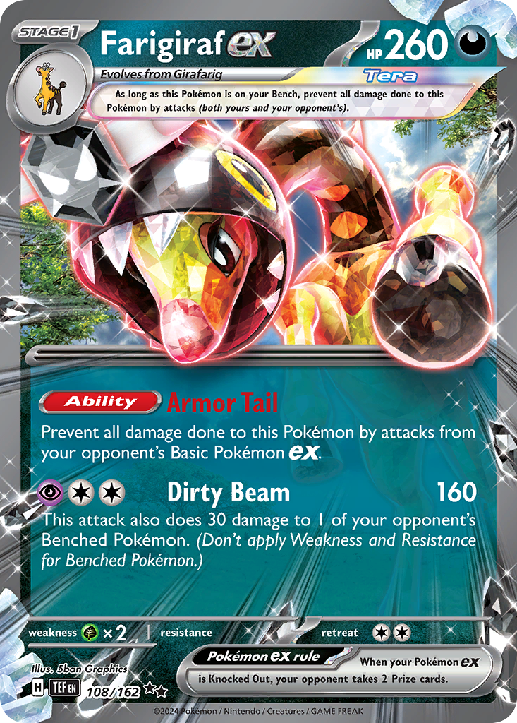 Farigiraf ex 108/218 Double Rare