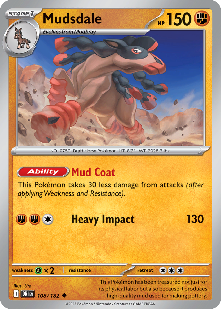 Mudsdale 108/244 Uncommon