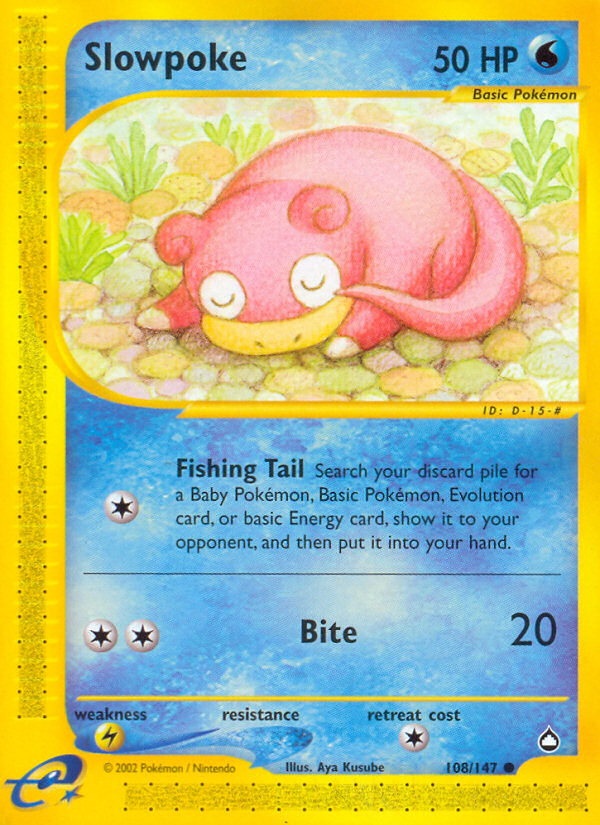 Slowpoke 108/182 Common