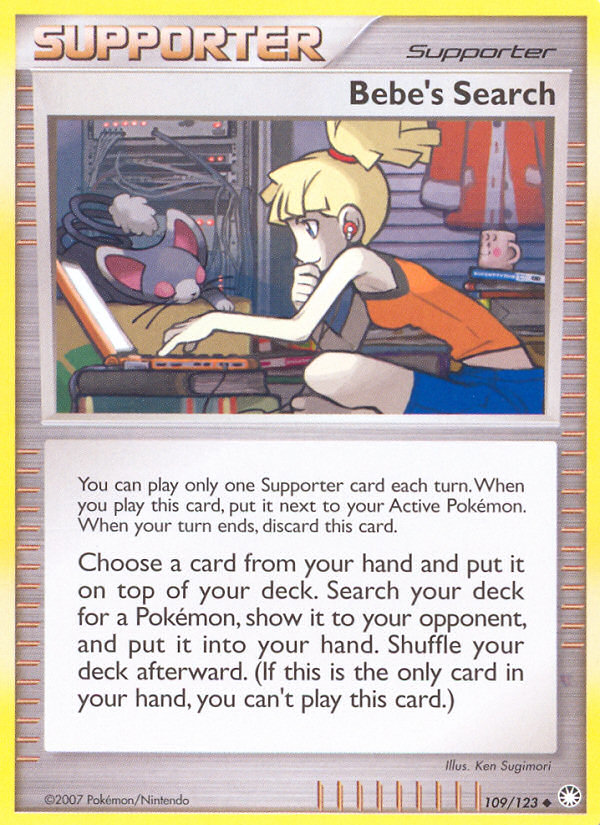 Bebe's Search 109/124 Uncommon