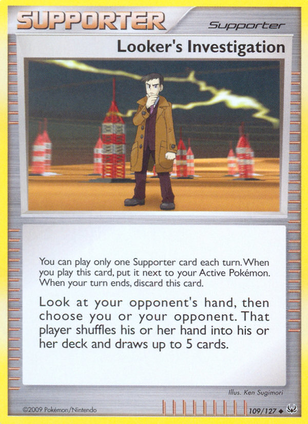 Looker's Investigation 109/133 Uncommon