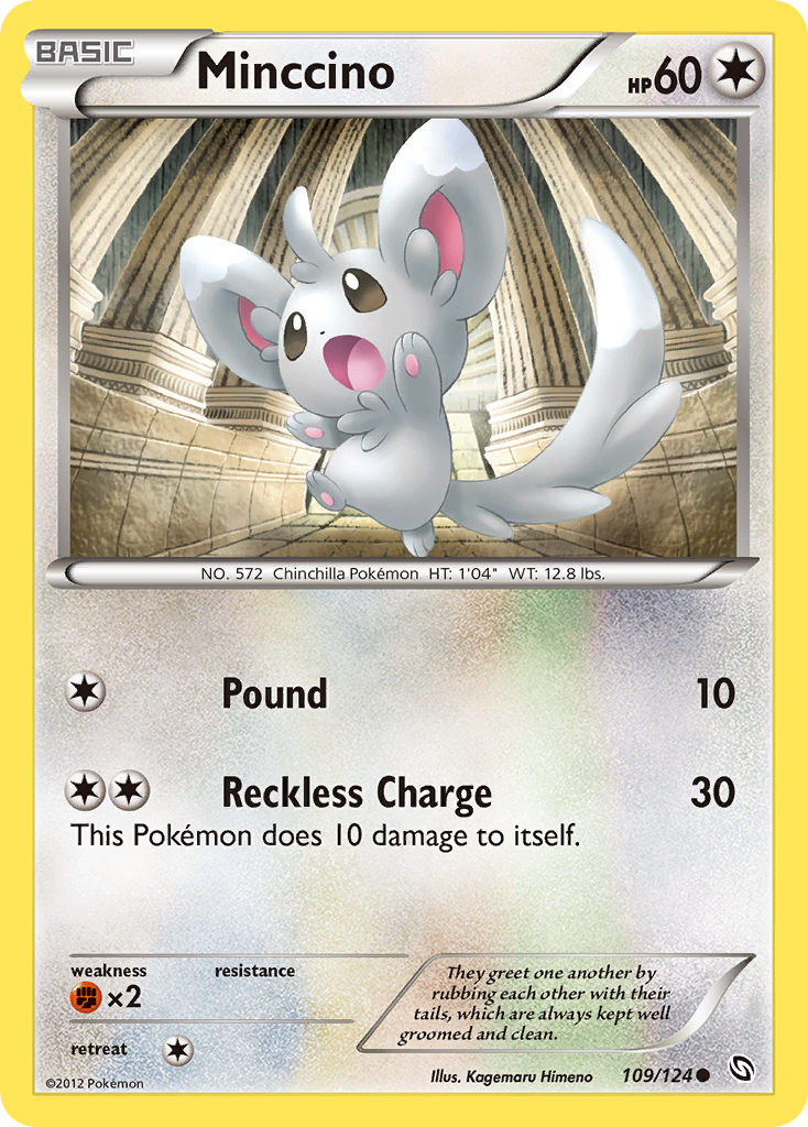 Minccino 109/128 Common