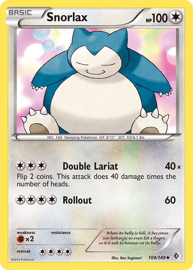 Snorlax 109/153 Uncommon