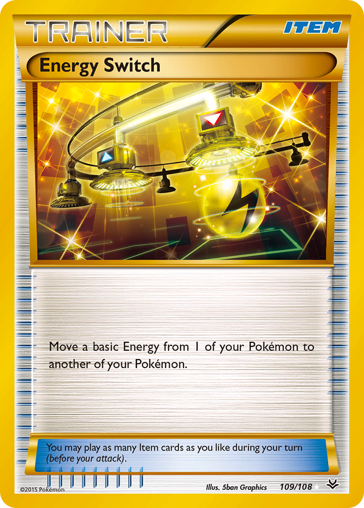 Energy Switch 109/112 Rare Secret