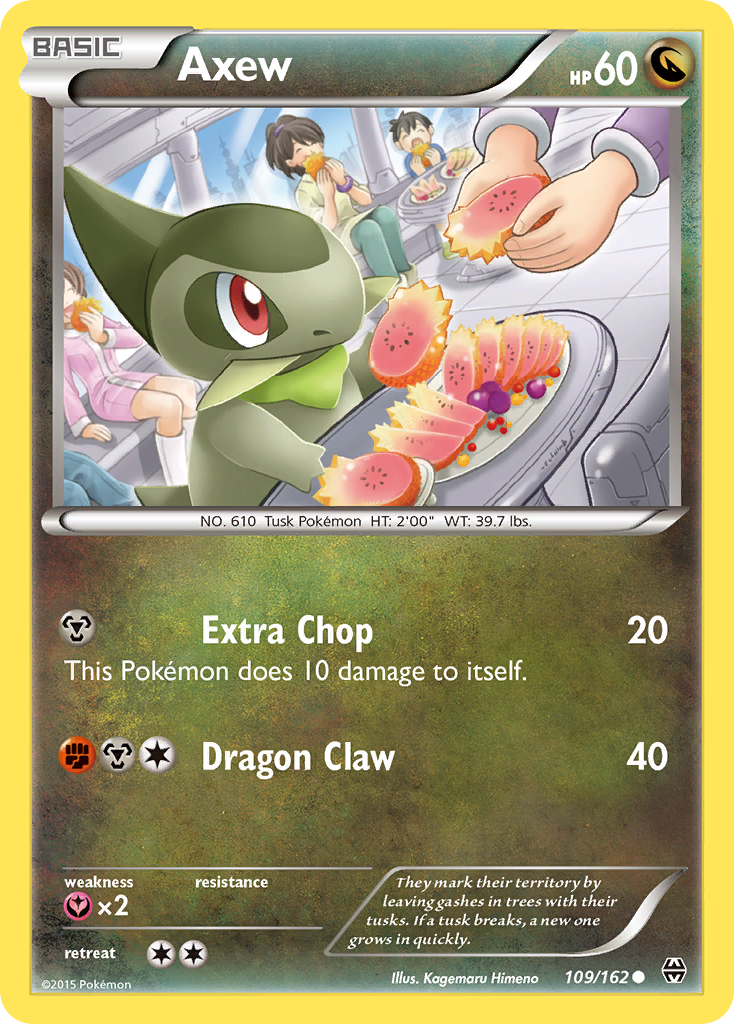 Axew 109/165 Common