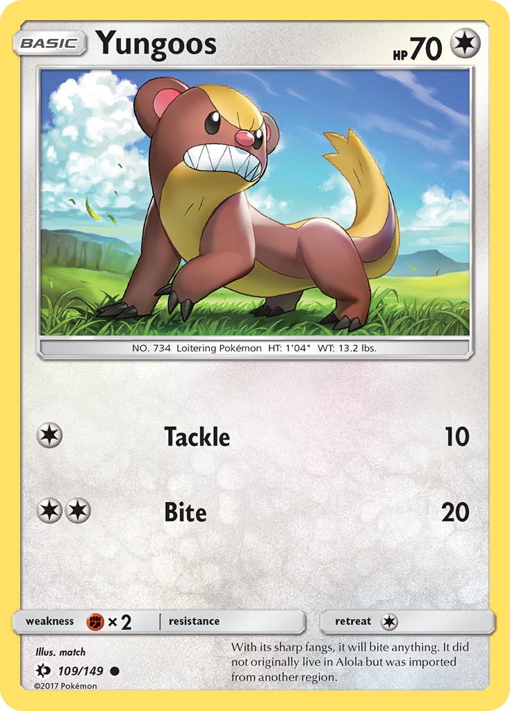 Yungoos 109/173 Common