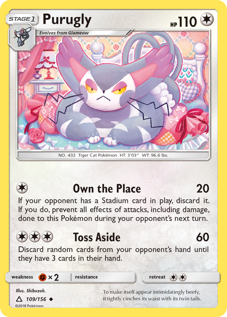 Purugly 109/178 Uncommon